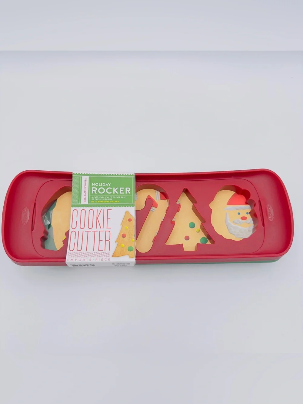 Williams Sonoma Holiday Rocker Cookie Cutter Set - Red